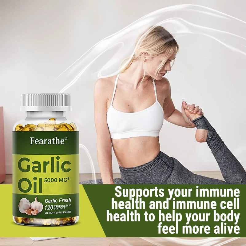 Premium Garlic Fresh 5000mg – Supplements

💰 Price: €16.99
🧄 Supports heart & circulation.
💪 Boosts immunity & energy.
🌿 Natural antioxidant, NON-GMO.