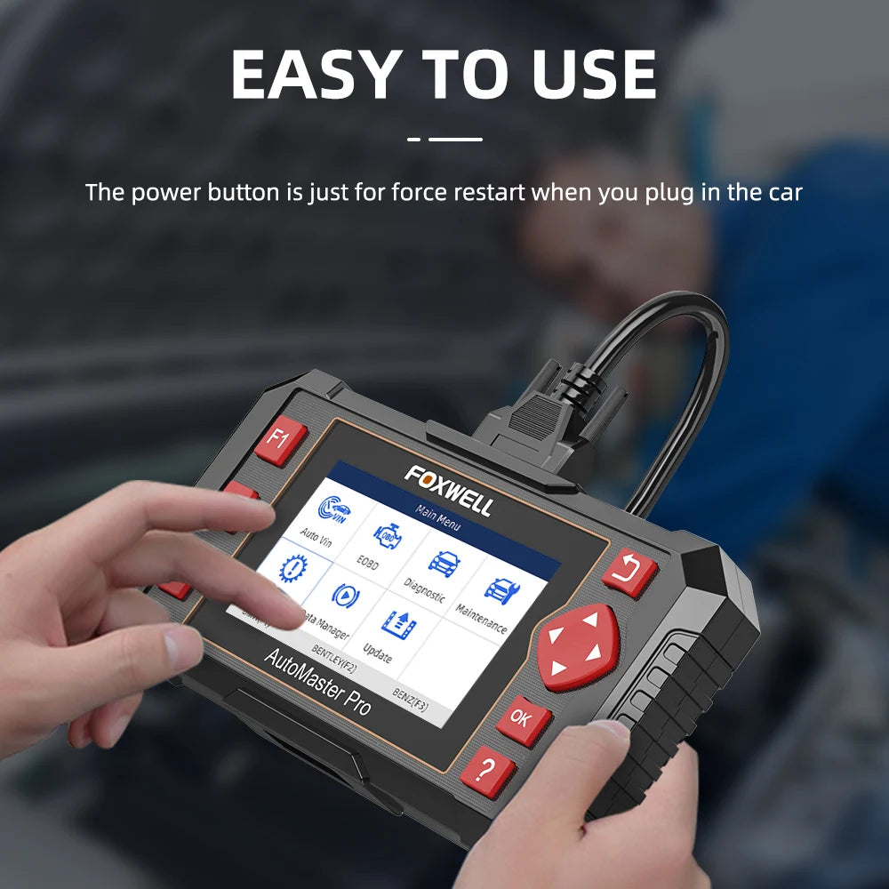 FOXWELL NT604 Elite OBD2 Scanner

🔧 Professional car diagnostic tool – reads engine, ABS & transmission codes with free updates.
💶 €139.99 – €169.99