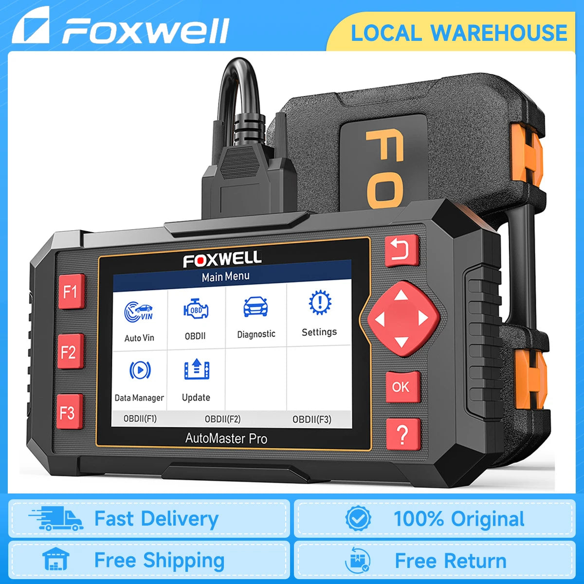 FOXWELL NT604 Elite OBD2 Scanner

🔧 Professional car diagnostic tool – reads engine, ABS & transmission codes with free updates.
💶 €139.99 – €169.99
