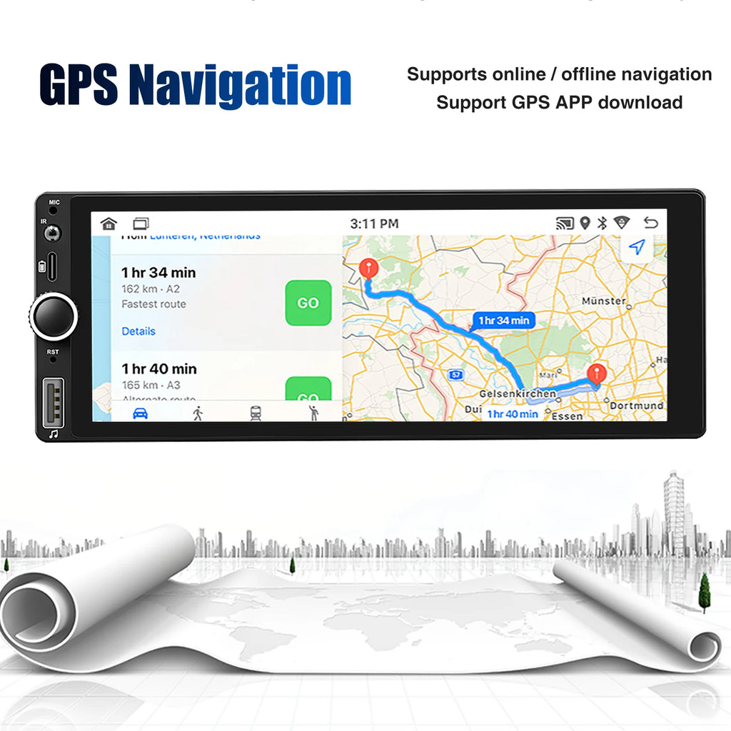 ESSGOO Android Car Stereo (6.86")

🚗 Smart car stereo with Android 14, Bluetooth, CarPlay & GPS. Big screen for smooth navigation.
💶 €129.99 – €159.99