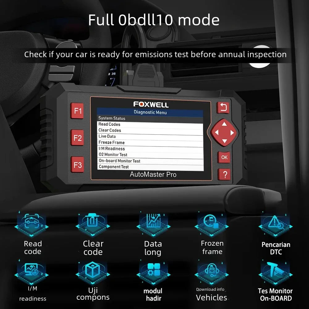 FOXWELL NT604 Elite OBD2 Scanner

🔧 Professional car diagnostic tool – reads engine, ABS & transmission codes with free updates.
💶 €139.99 – €169.99