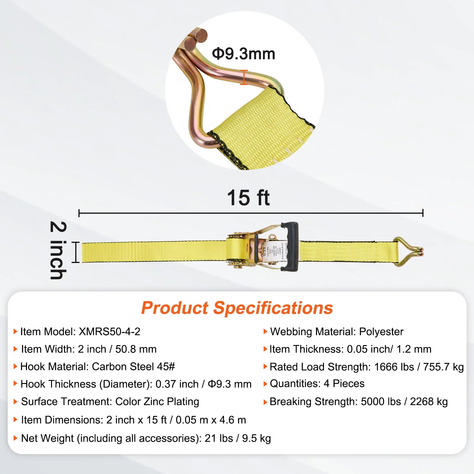 SucceBuy Ratchet Strap Tie Down (4pcs)

🚗 Heavy-duty ratchet straps with strong metal buckles.
Perfect for securing luggage, motorcycles, and cargo safely.

💶 Price: €19.99 – €24.99