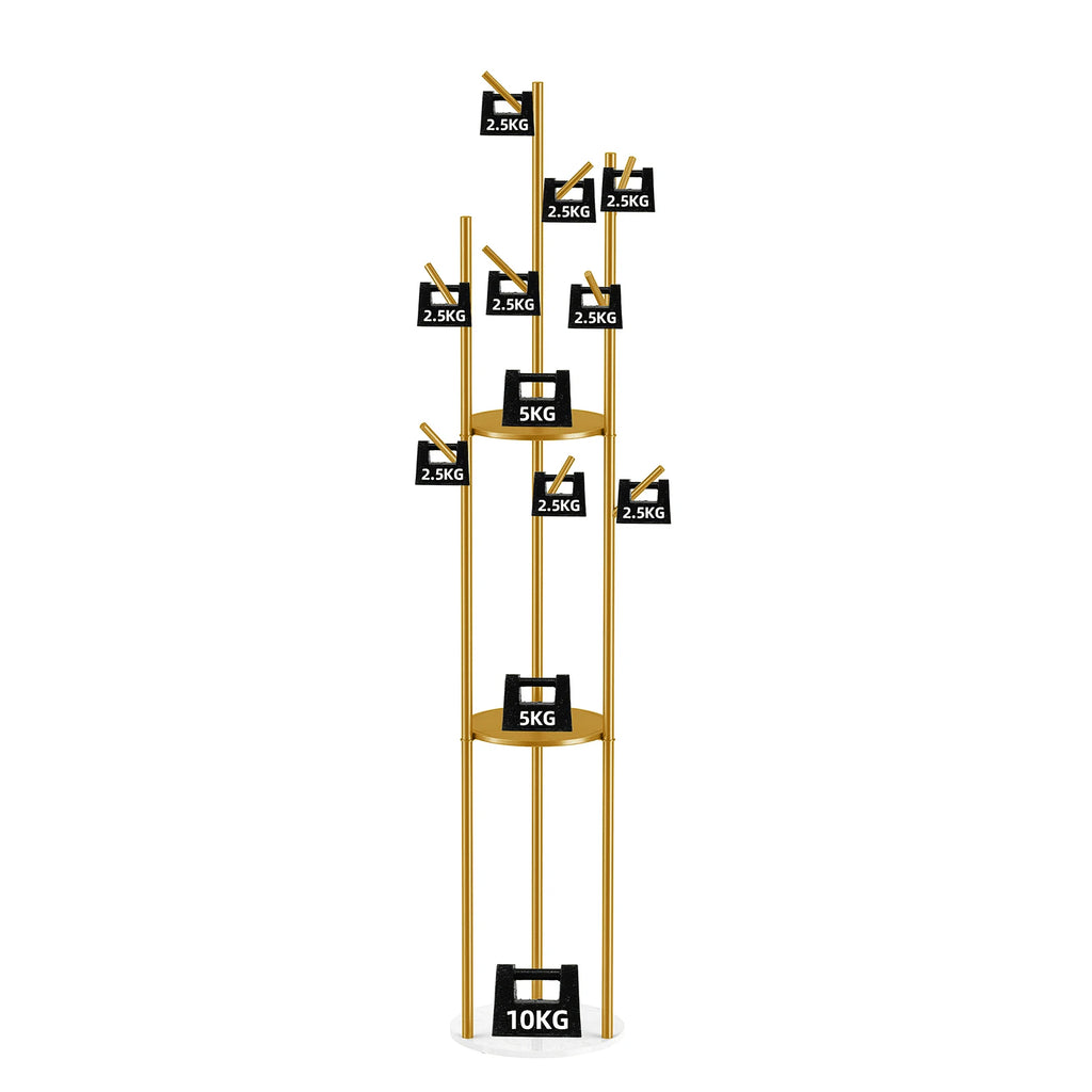 Heavy Duty Marble Coat Rack (Gold)

Elegant tall clothes rack with a marble base.
Strong, durable, and perfect for bedroom or office organization.

💶 Price: €39.99 – €49.99