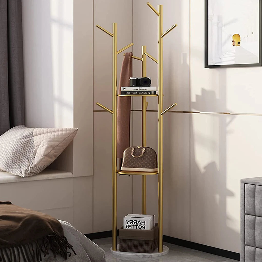 Heavy Duty Marble Coat Rack (Gold)

Elegant tall clothes rack with a marble base.
Strong, durable, and perfect for bedroom or office organization.

💶 Price: €39.99 – €49.99