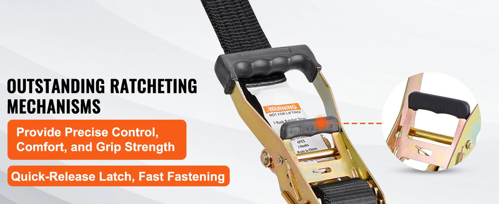 SucceBuy Ratchet Strap Tie Down (4pcs)

🚗 Heavy-duty ratchet straps with strong metal buckles.
Perfect for securing luggage, motorcycles, and cargo safely.

💶 Price: €19.99 – €24.99