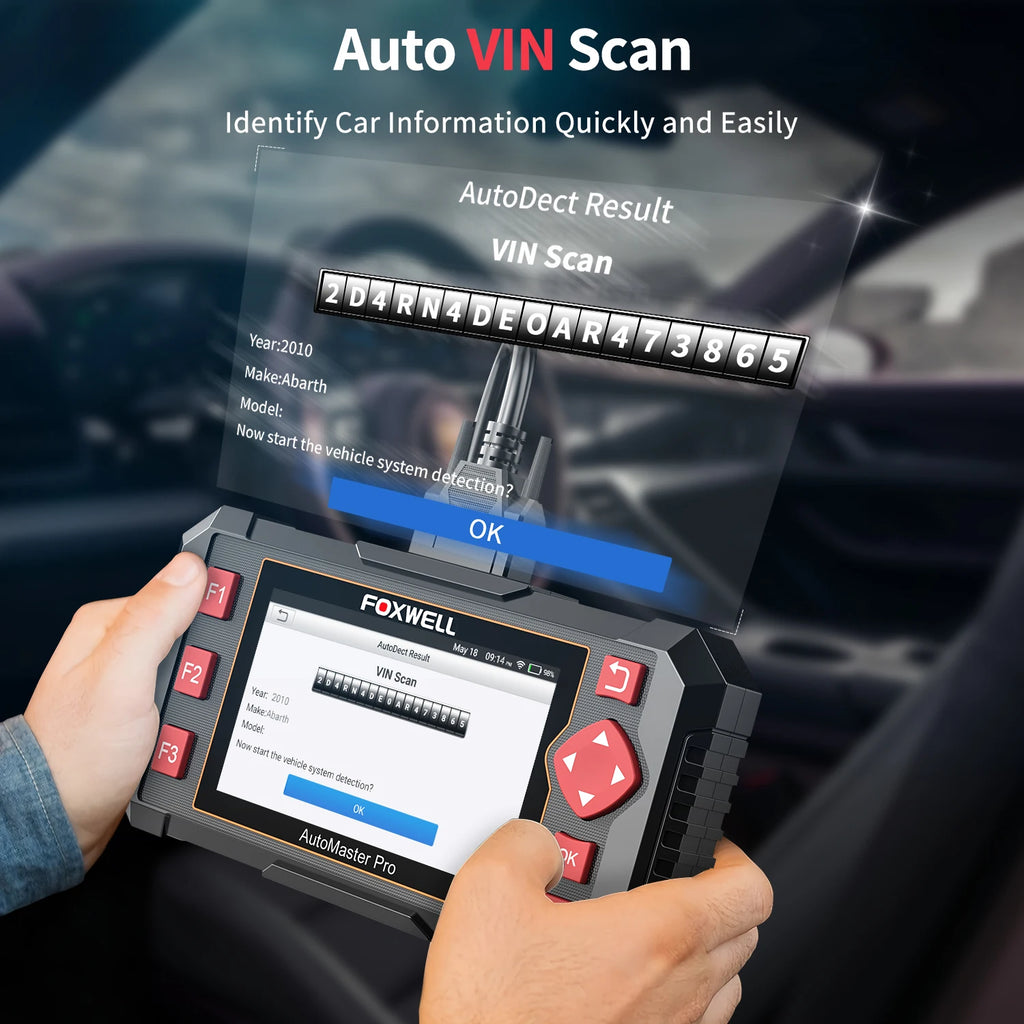 FOXWELL NT604 Elite OBD2 Scanner

🔧 Professional car diagnostic tool – reads engine, ABS & transmission codes with free updates.
💶 €139.99 – €169.99
