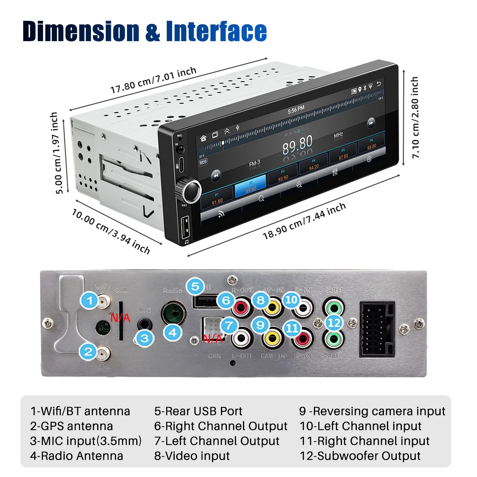 ESSGOO Android Car Stereo (6.86")

🚗 Smart car stereo with Android 14, Bluetooth, CarPlay & GPS. Big screen for smooth navigation.
💶 €129.99 – €159.99