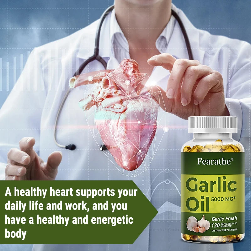Premium Garlic Fresh 5000mg – Supplements

💰 Price: €16.99
🧄 Supports heart & circulation.
💪 Boosts immunity & energy.
🌿 Natural antioxidant, NON-GMO.