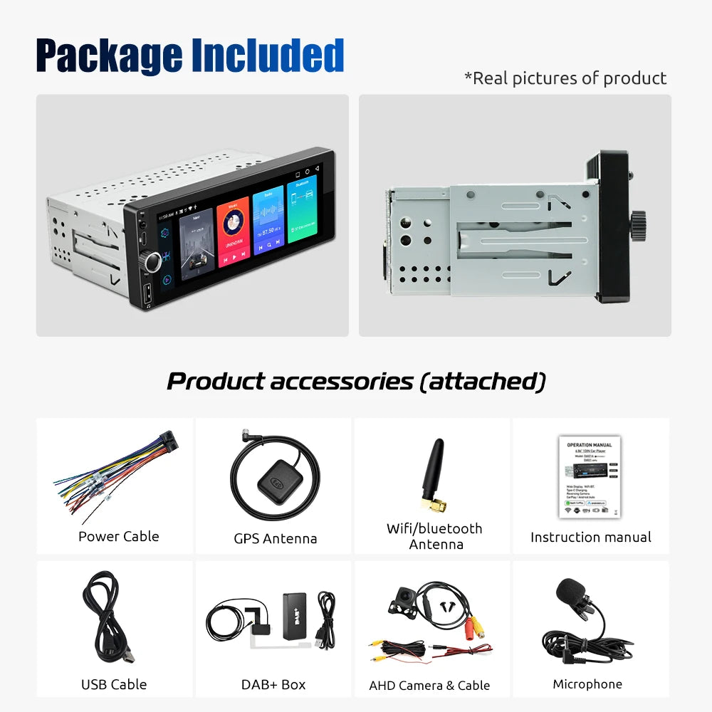 ESSGOO Android Car Stereo (6.86")

🚗 Smart car stereo with Android 14, Bluetooth, CarPlay & GPS. Big screen for smooth navigation.
💶 €129.99 – €159.99