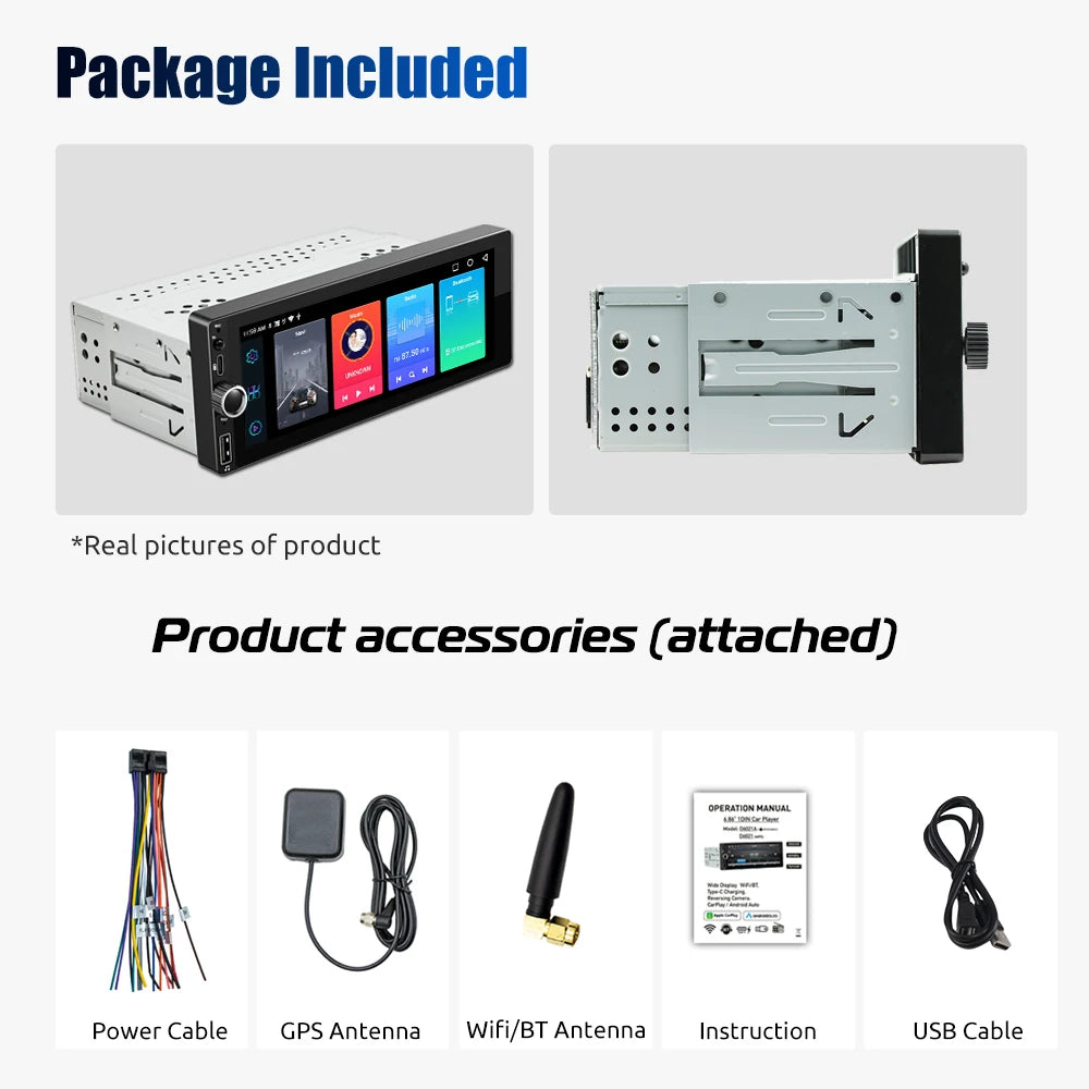 ESSGOO Android Car Stereo (6.86")

🚗 Smart car stereo with Android 14, Bluetooth, CarPlay & GPS. Big screen for smooth navigation.
💶 €129.99 – €159.99