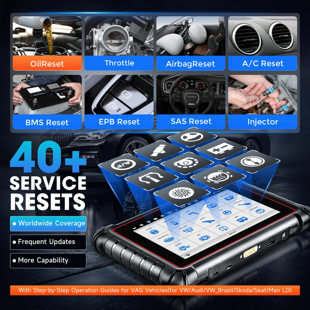 Autel MaxiPRO MP900-BT
Pro Car Diagnostic Scanner – €699

Short Description:
Full ECU & OBD2 diagnostics.
Fast Bluetooth, pro-level accuracy.

✨ Order now for just €799!