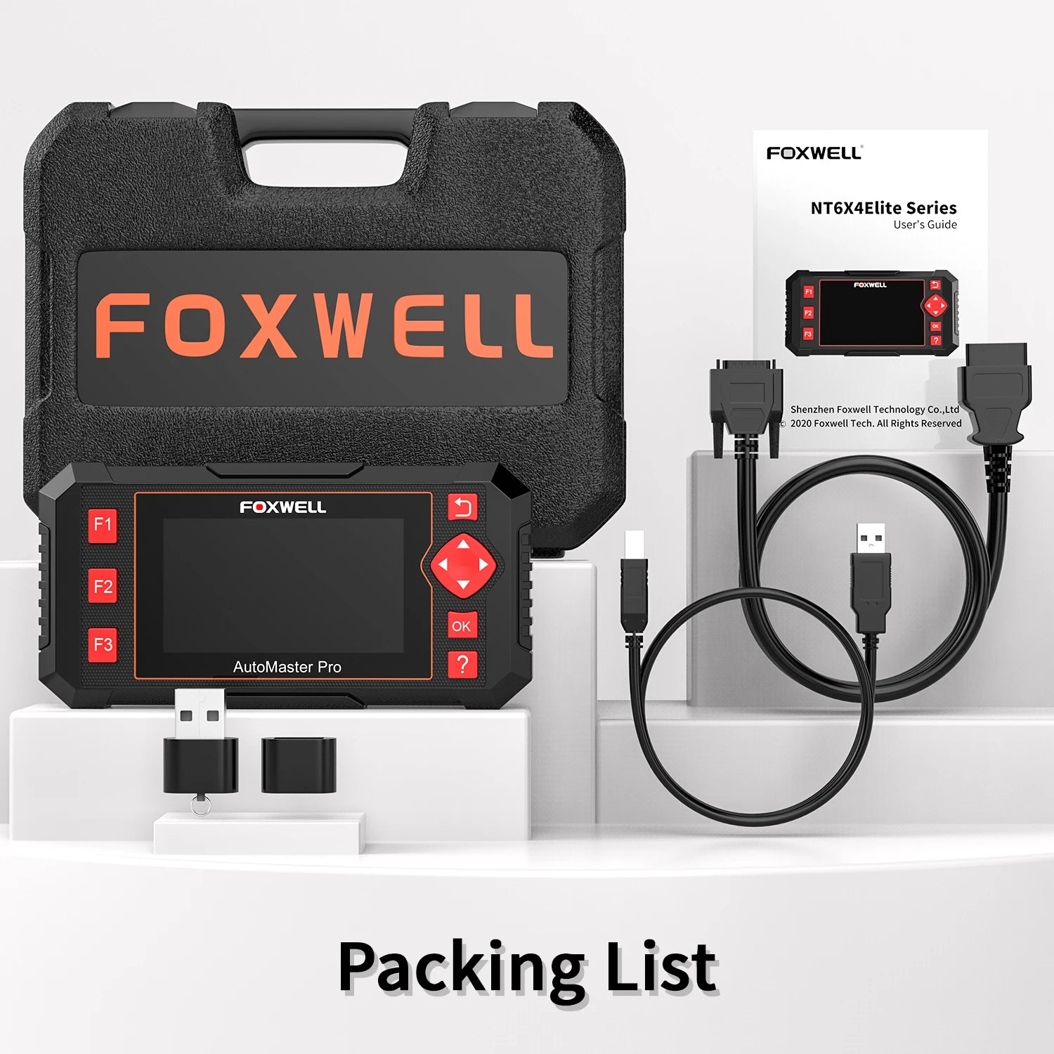 FOXWELL NT604 Elite OBD2 Scanner

🔧 Professional car diagnostic tool – reads engine, ABS & transmission codes with free updates.
💶 €139.99 – €169.99