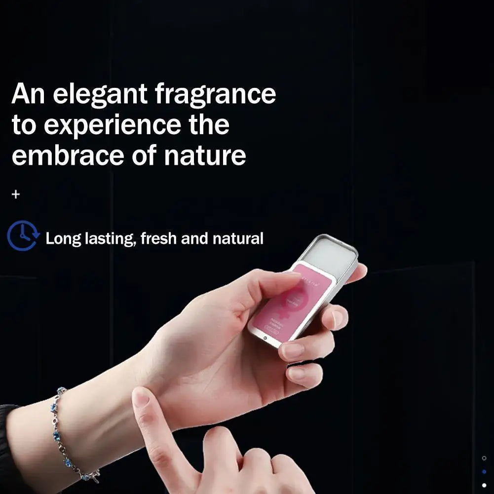 Description: A compact solid perfume with a fresh floral scent. Easy to carry in your pocket or bag, long-lasting fragrance for both men and women.

Price: €14.99