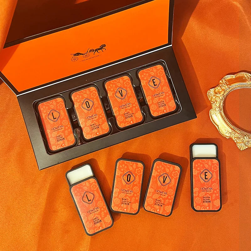 (5 pcs/lot)

Description: Set of 5 solid car air fresheners with assorted scents (lemon, lavender, ocean, osmanthus). Easy to clip on air vents, long-lasting freshness.

Price: €12.99