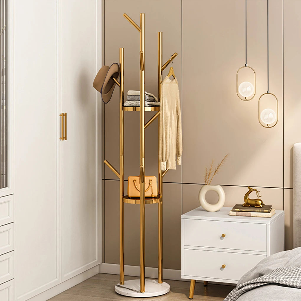 Heavy Duty Marble Coat Rack (Gold)

Elegant tall clothes rack with a marble base.
Strong, durable, and perfect for bedroom or office organization.

💶 Price: €39.99 – €49.99